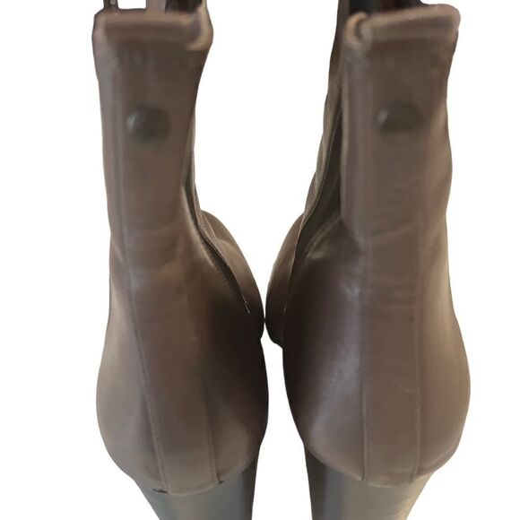 Coach Odell Brown Leather Pull On Heel Boots Size 11 - Picture 6 of 12